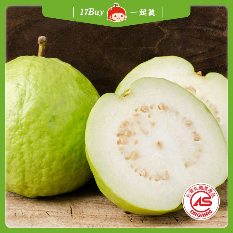 【一起買】產地直送 - 有機珍珠芭樂 約12-15顆 / 4.8kg(箱)