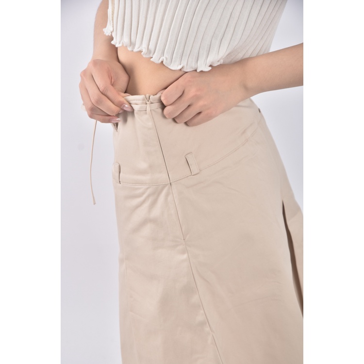 (XL) minimatters杏色長裙二手衣, , large