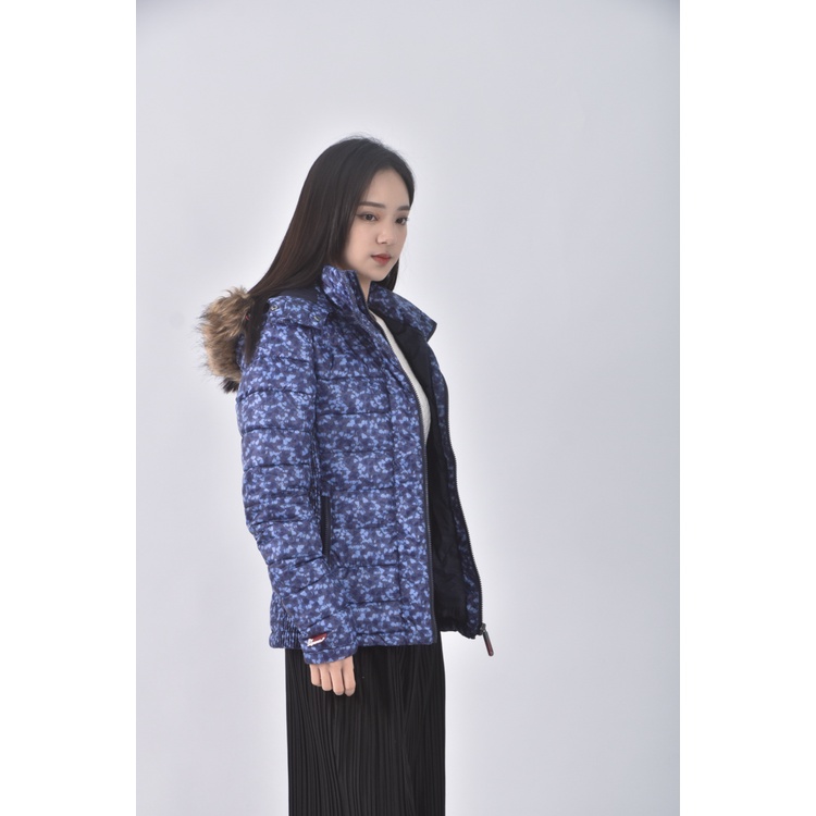 (S) superdry迷彩藍色外套二手衣, , large