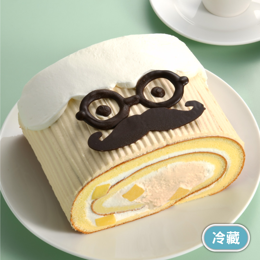 【Yannick 】Caramel Pudding Cream Roll Cake, , large