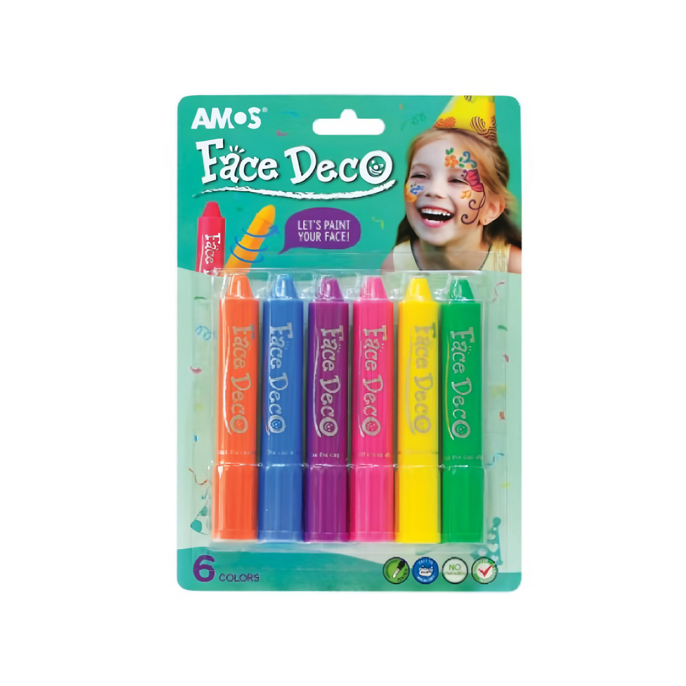 【韓國AMOS】6色人體彩繪筆 二款任選, , large