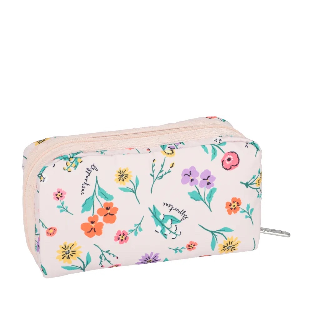 LeSportsac RECTANGULAR COSMETIC 長形化妝包 - 輕舞野花, , large