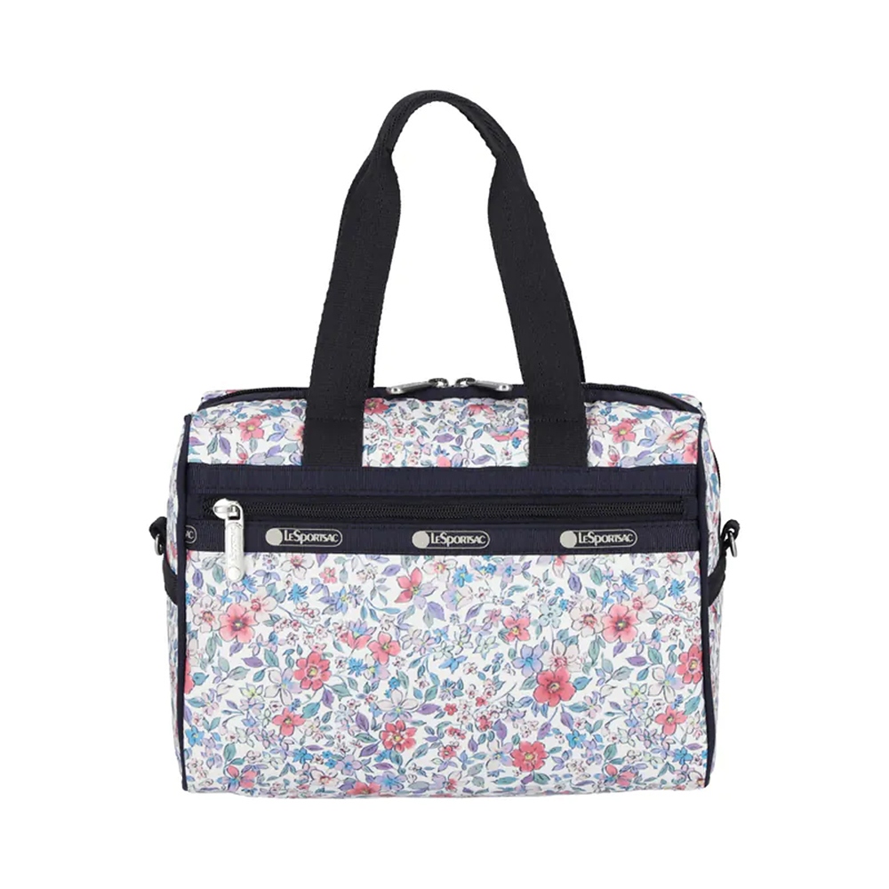|快速出貨|Lesportsac Everyday Sm Satchel 小型日常兩用包 - 織錦花語, , large