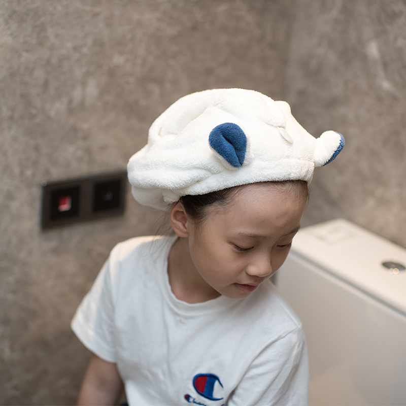 【CB JAPAN】動物造型超細纖維擦頭包巾, , large