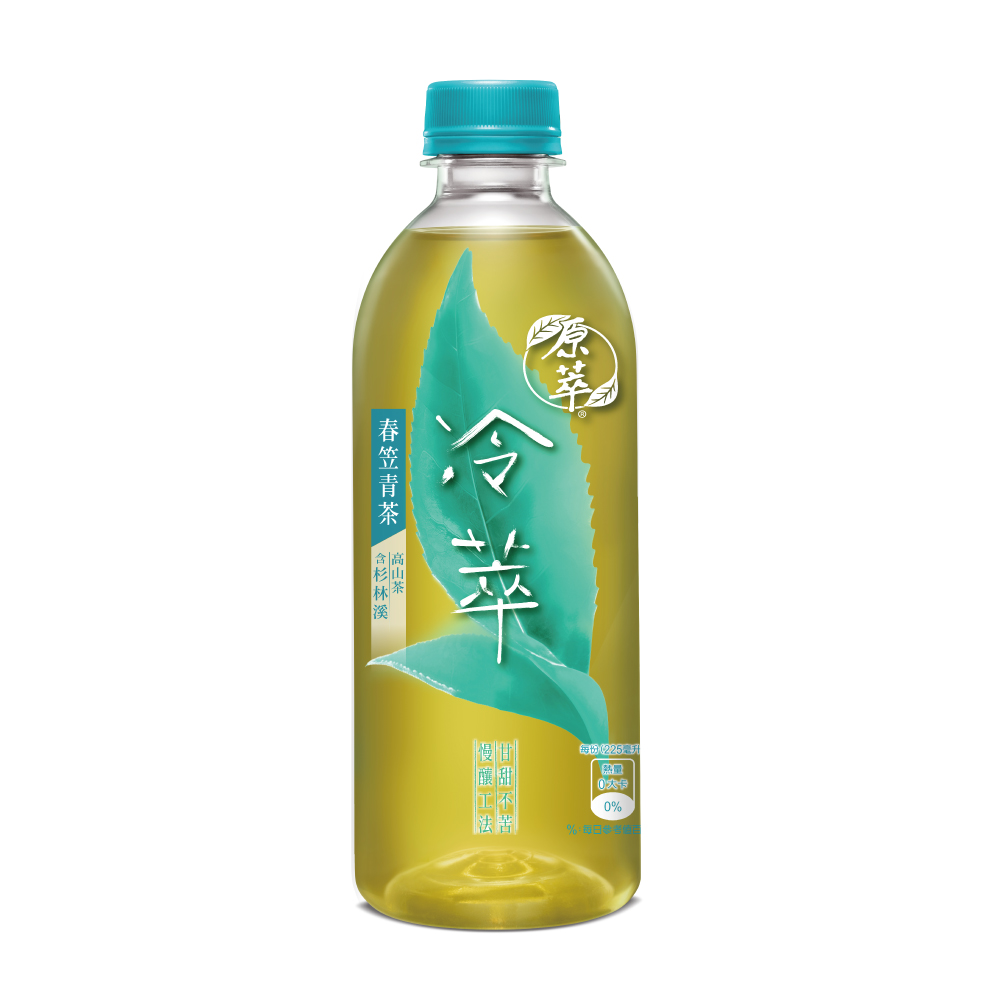 原萃冷萃春笠青茶 450ml, , large