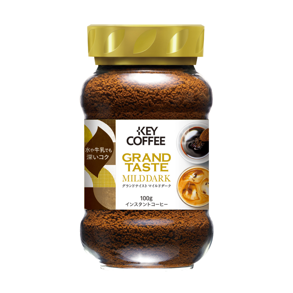 KEY COFFEE GRAND TASTE MILDDARK 100g, , large