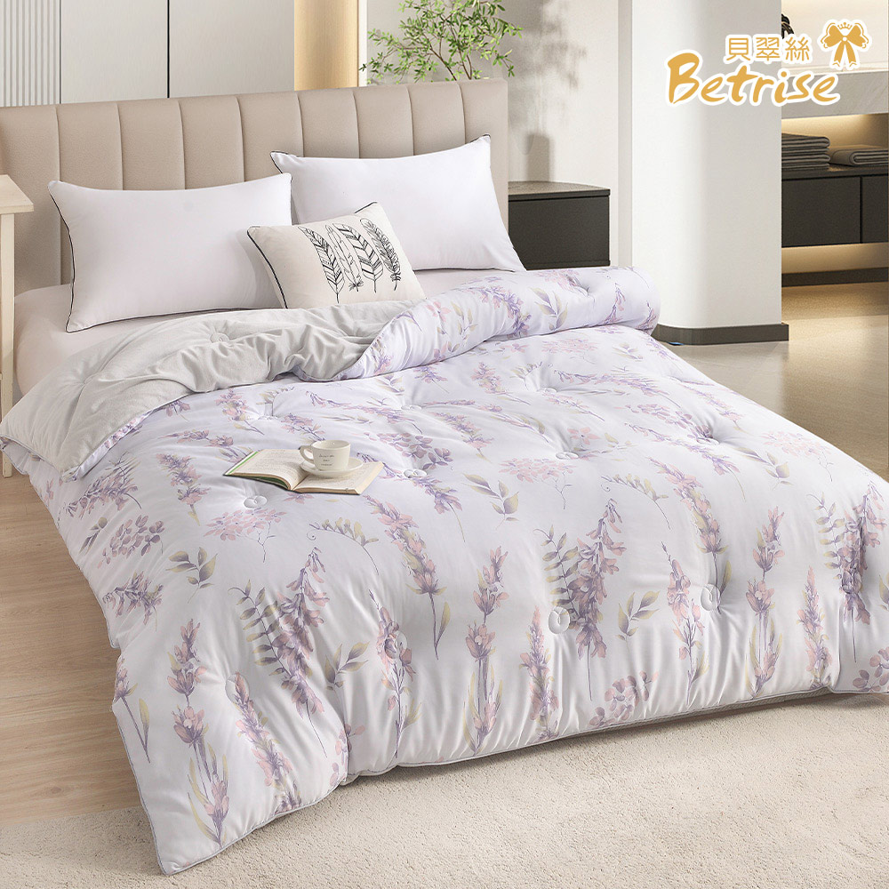 【Betrise8折】石墨烯蓄熱抗菌天絲親膚絨可水洗暖冬被180x210CM-升級加厚款3公斤(多款任選), , large