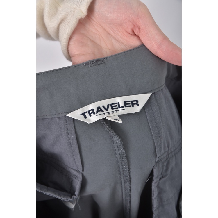 (L) traveler質感藍色長褲二手衣, , large