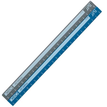 【COX 三燕】25公分 卡裝 彩色 磁尺 收縮膜裝 2支 /組 MR-250C, , large