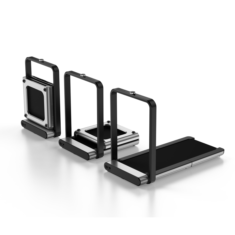 Double folding treadmill