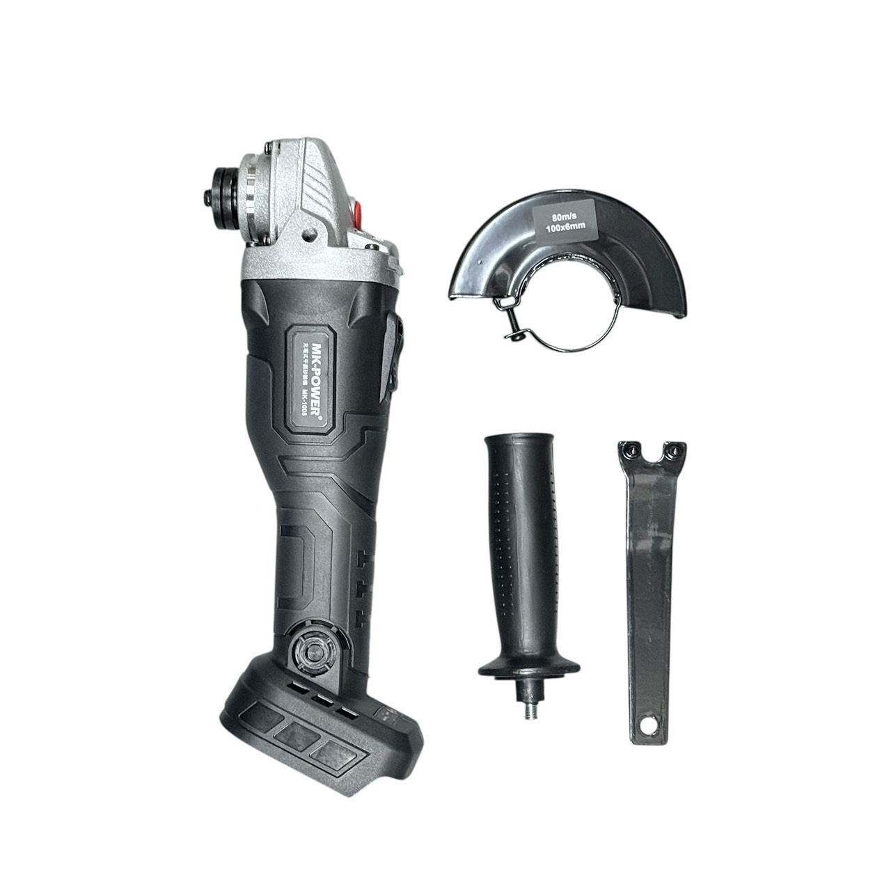 WIN五金 MK-POWER 18V無刷充電式4英吋平面砂輪機 MK-1008(單主機)  研磨機 可直上牧田原廠電池做使用, , large