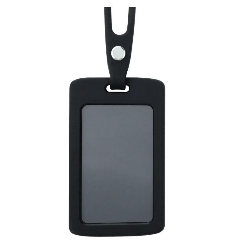 力大牌ABEL 舒展 超Q彈矽膠證件套繩組(03603)黑, , large