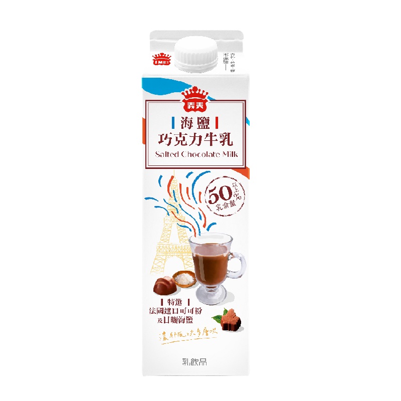 義美海鹽巧克力牛乳900ml, , large