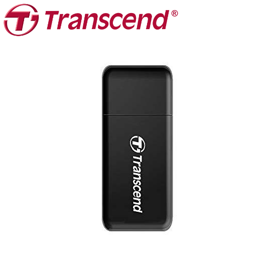 【Transcend】RDF5 黑色 USB 3.1 micro SD SDXC SDHC 記憶卡 讀卡機, , large