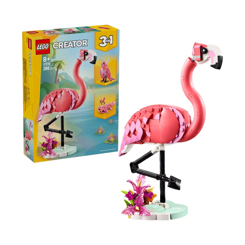 LEGO 31170 Wild Animals Pink Flamingo, , large
