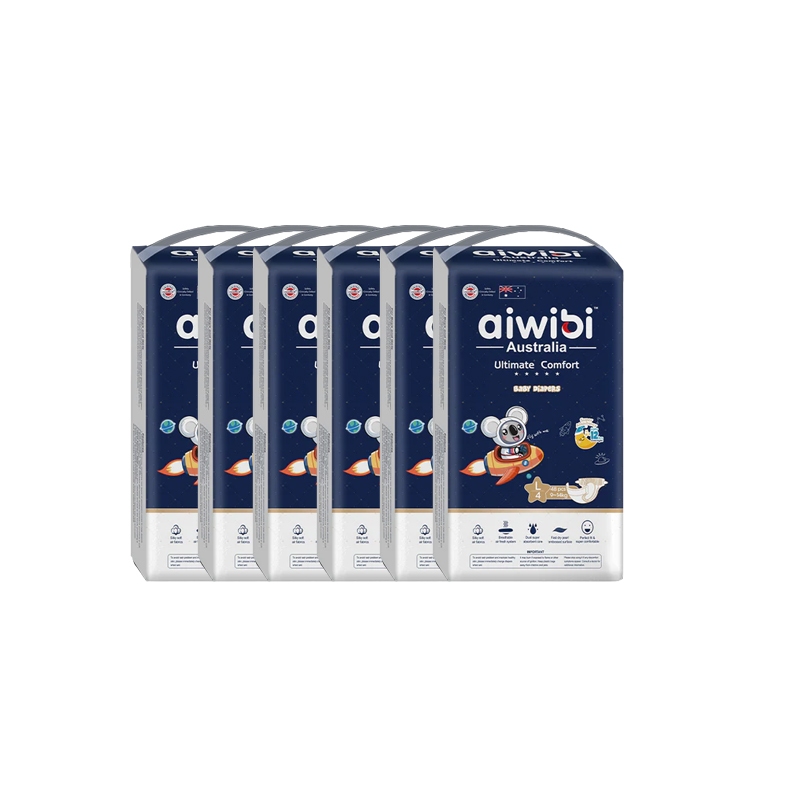 Aiwibi 愛薇彼 夜用甄柔瞬吸紙尿褲 S(6包裝)  紙尿褲 尿布 黏貼型, , large