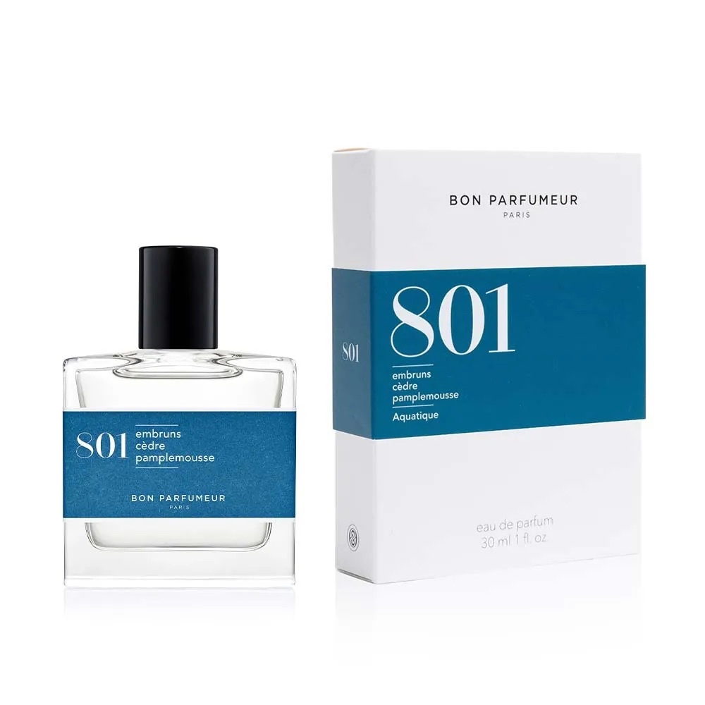 法國Bon Parfumeur｜中性淡香精30ml #801 - 浪花 x 雪松 x 葡萄柚, , large