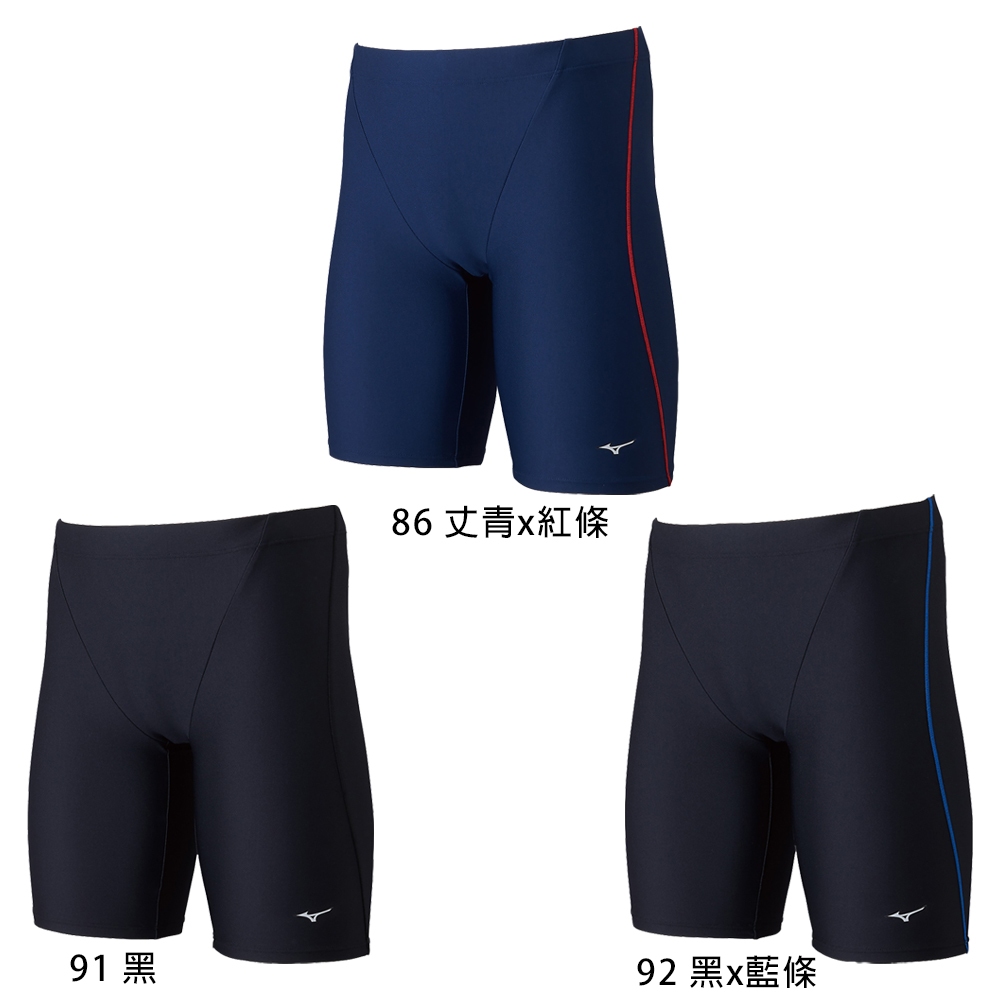 [秉宸] MIZUNO SWIM BASIC 男泳褲 男款長版 盒裝 四角泳褲 N2MBAA13, , large