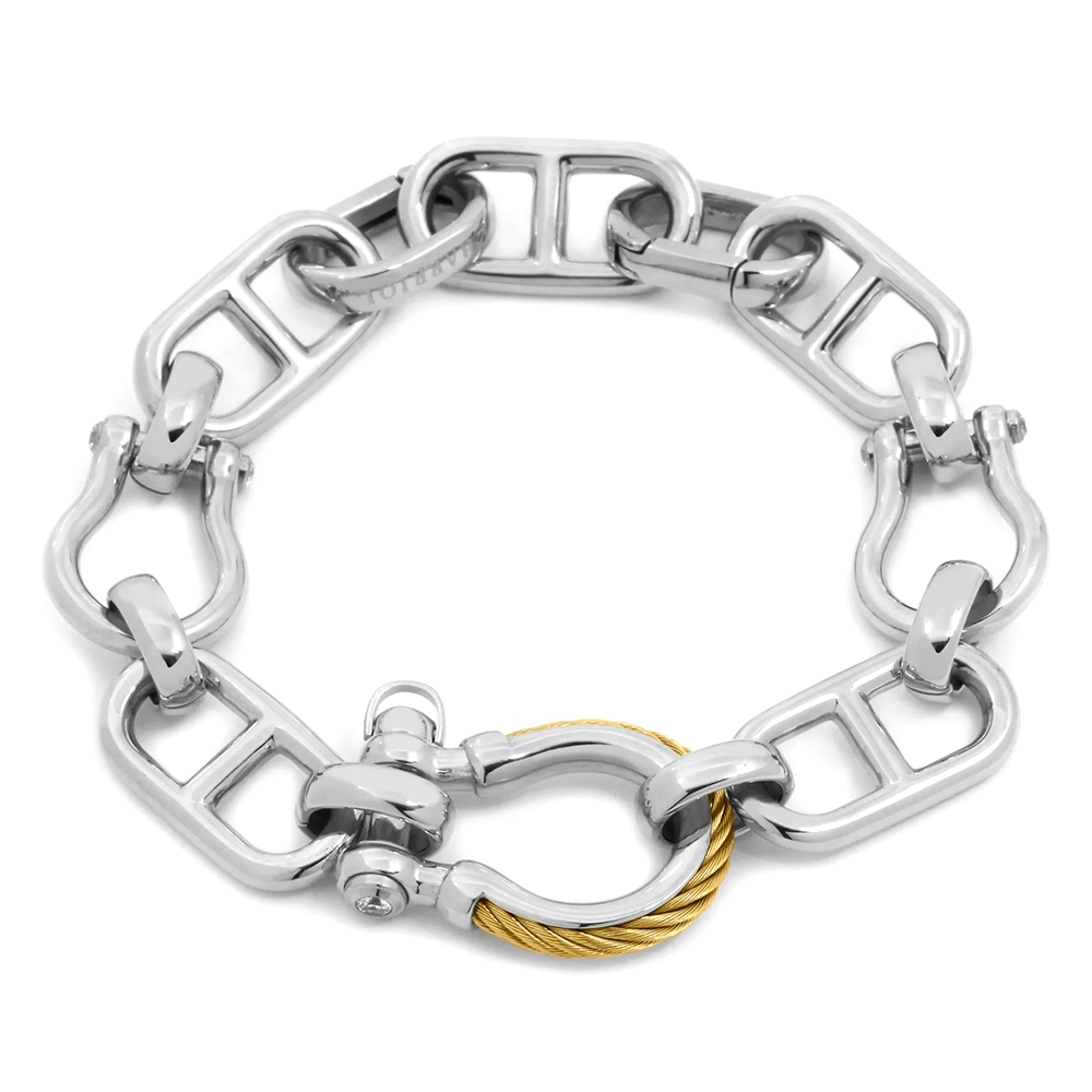 CHARRIOL 夏利豪 St. Tropez 海洋風情手鍊 06-401-1272-0, , large