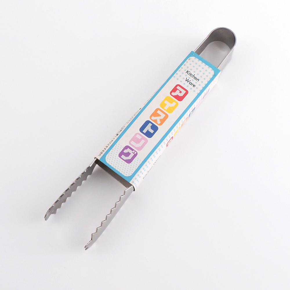 日本進口多功能不鏽鋼夾-18cm-6入, , large