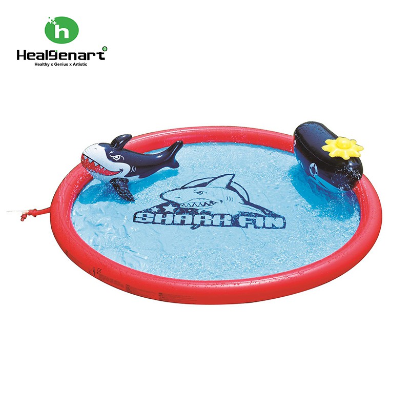 Shark Sprinkler Swimming Pool