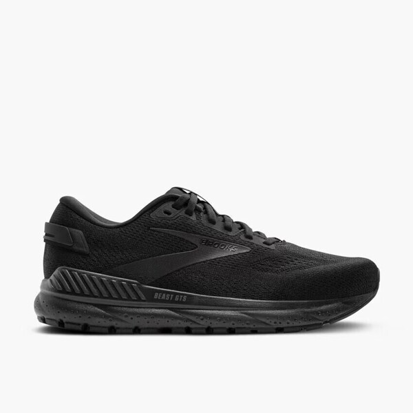 Brooks Beast GTS 24 男 慢跑鞋 氮氣中底 超寬楦 緩衝 野獸系列 黑 [1104254E020], , large