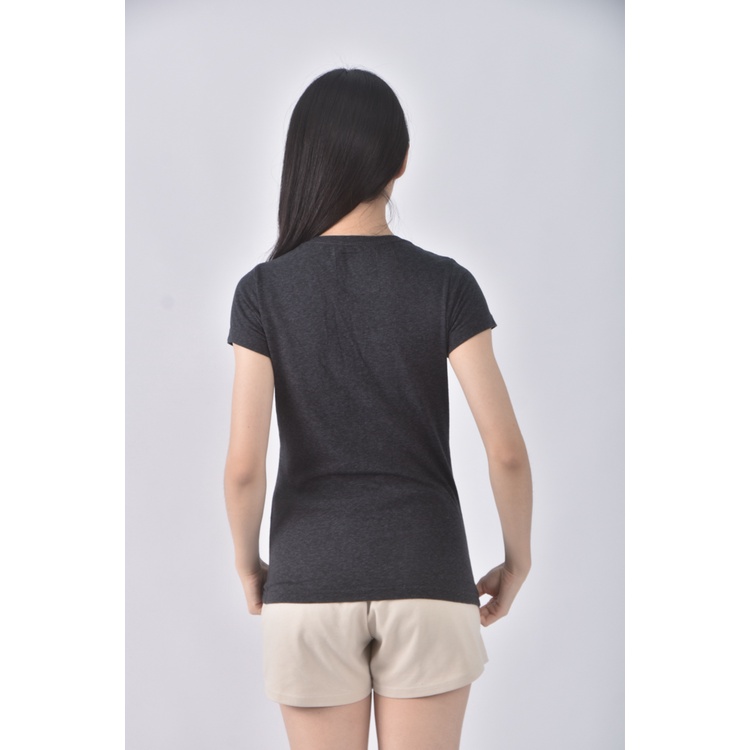 (S) superdry棉質圖案灰色短袖上衣二手衣, , large