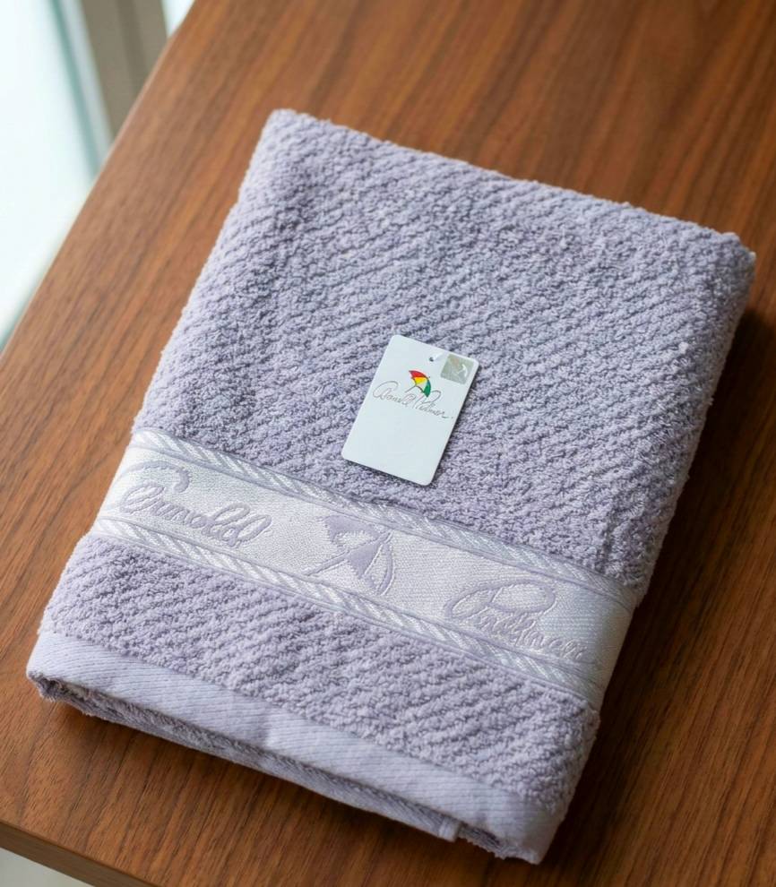 [Kaimei Bath Towel] Random Excellent MIT Taiwan Umbrella Brand LOGO Bath Towel Top Quality 12 Liang Ultra Thick Pure Cotton Satin Brand Authorized Kaimei Cotton Industry, , large