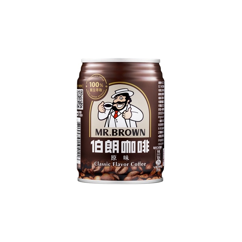 伯朗咖啡原味Can240ml, , large