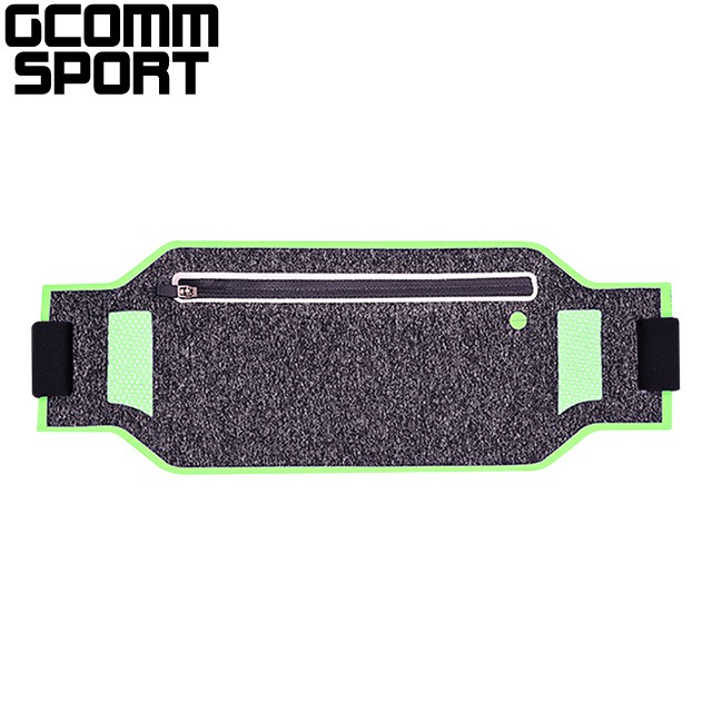 GCOMM SPORT  萊卡輕薄貼身防汗水音樂腰包 螢光綠, , large