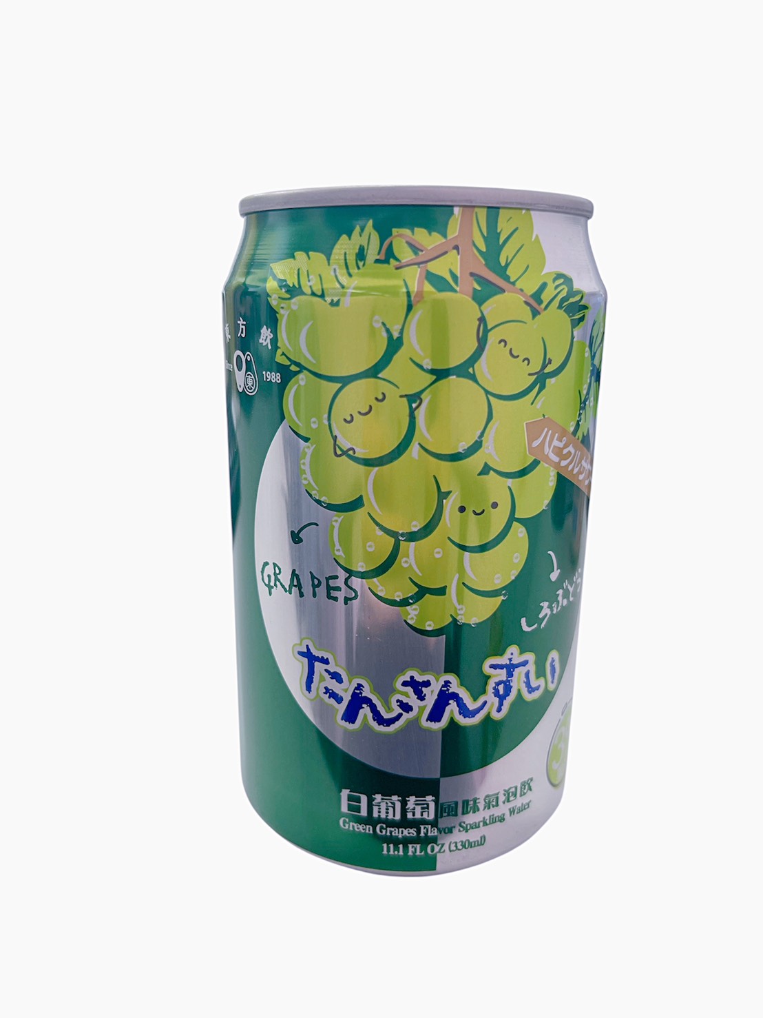 風味氣泡飲-白葡萄330ML, , large