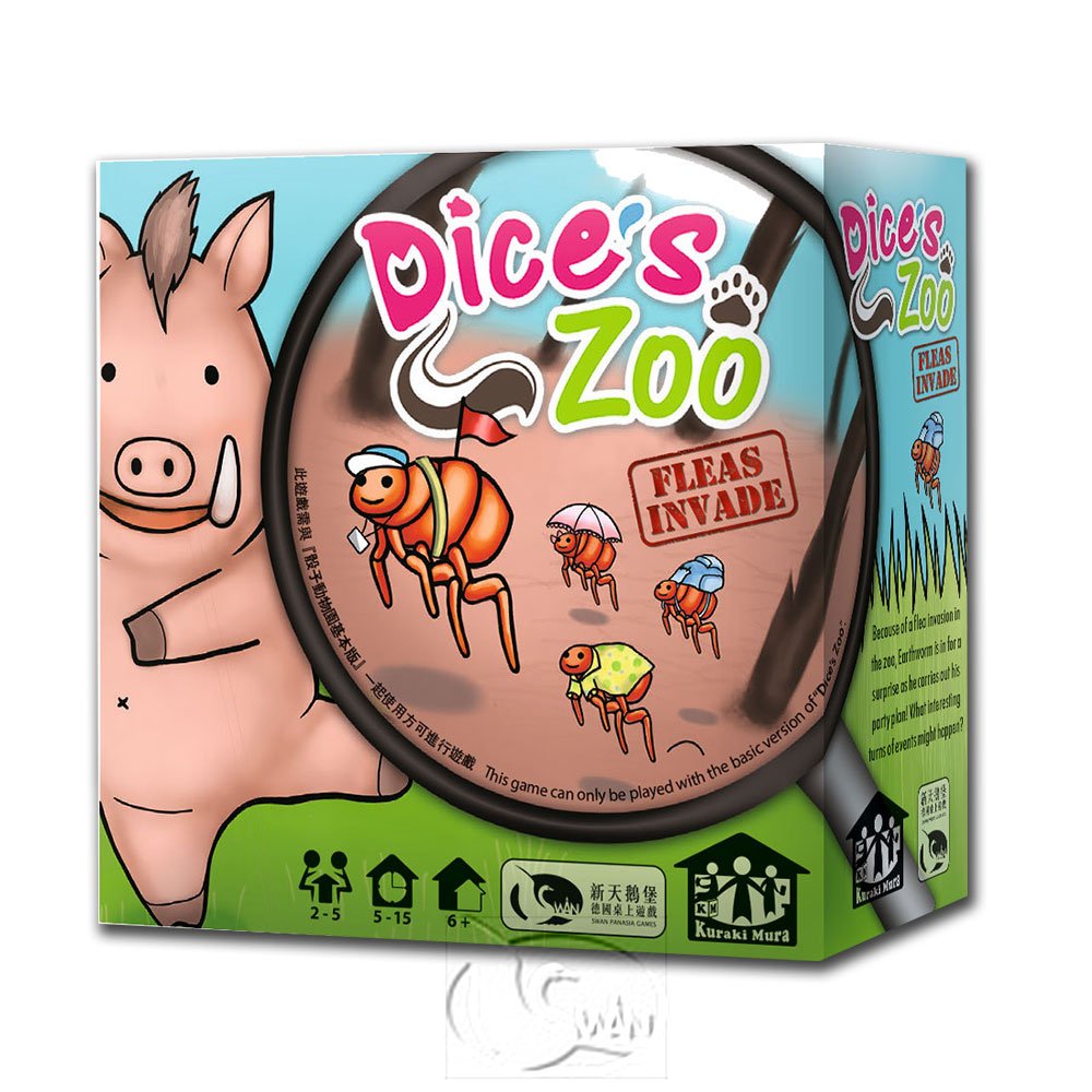Dice's Zoo Flea Expansion, , large