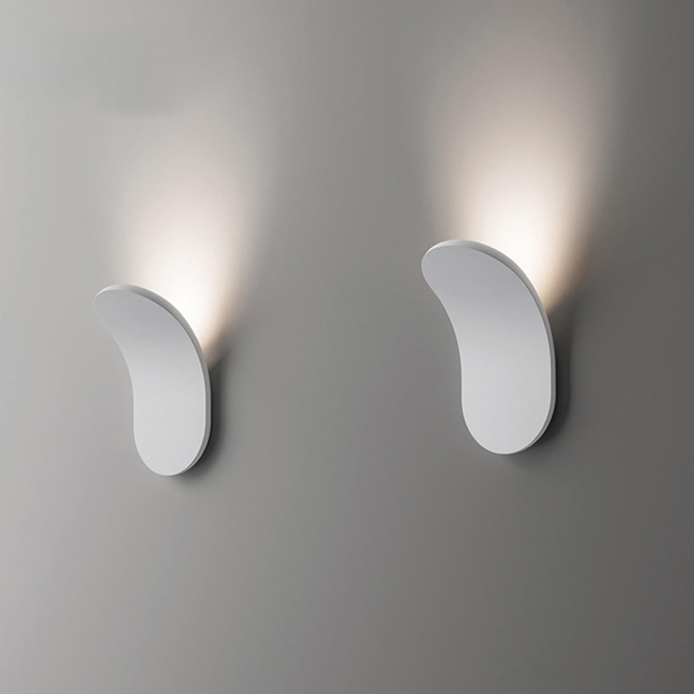 【H&R安室家】 LED彎曲壁燈 ZA0245, 白色, large