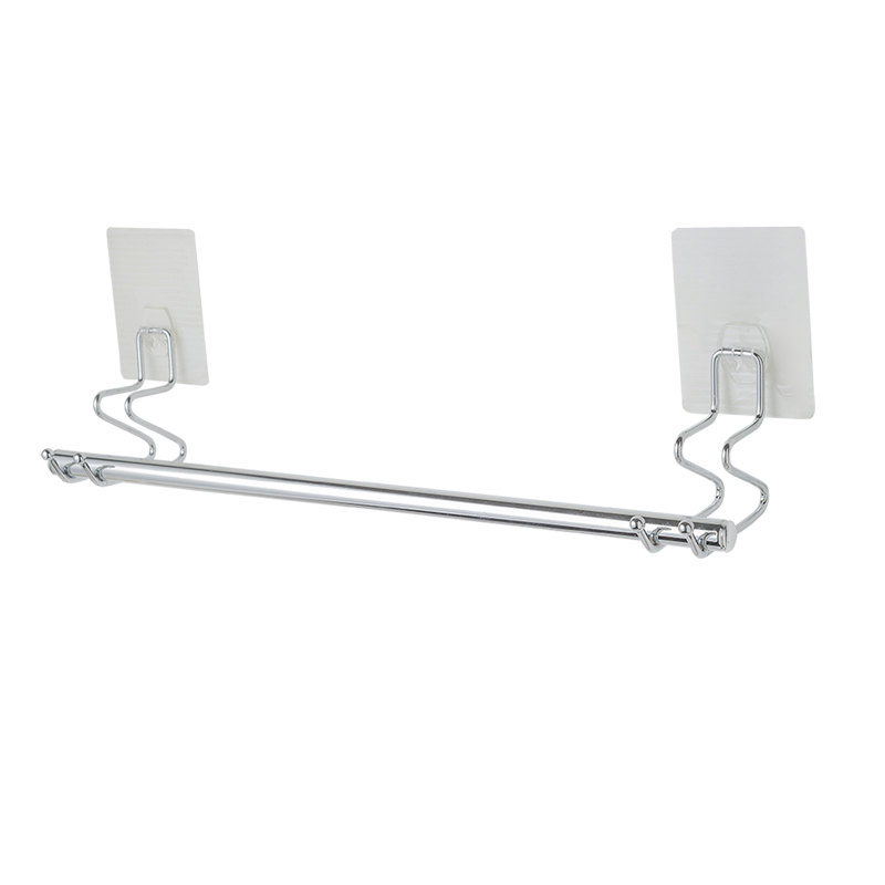 Stainless steel towel rack 45 cm, , large
