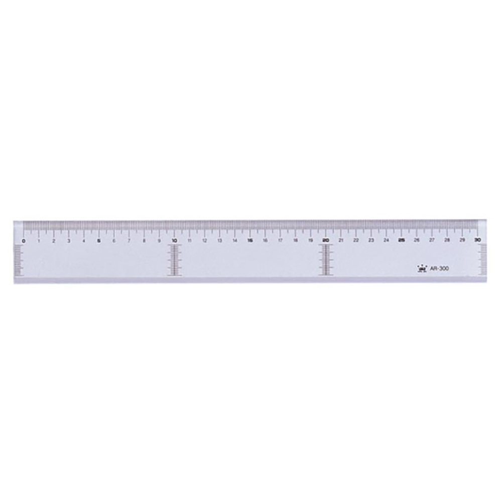 【 徠福 】KING LIFE 高級壓克力直尺(30cm) / 支 AR-300, , large