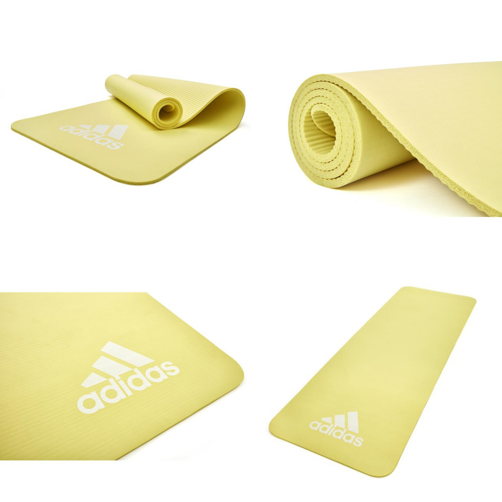 ADIDAS 輕量彈性瑜珈墊 7MM 瑜珈墊 運動墊 運動瑜珈 輕量 彈性 ADYG-10010 【樂買網】, , large