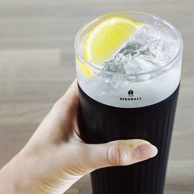 Cold storage highball tumbler, , large