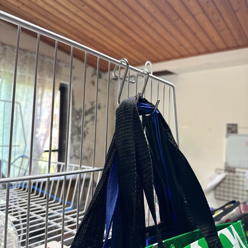 [Beargood sticker] Double S Over-the-Door Hook (304 Stainless Steel), , large