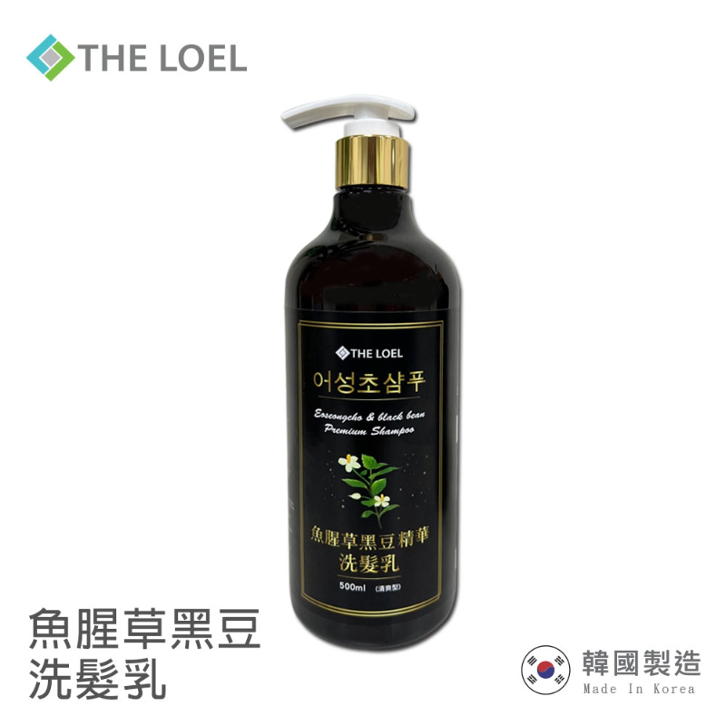 THE LOEL Eoseongcho & Black Bean Premium Shampoo 500ml, , large