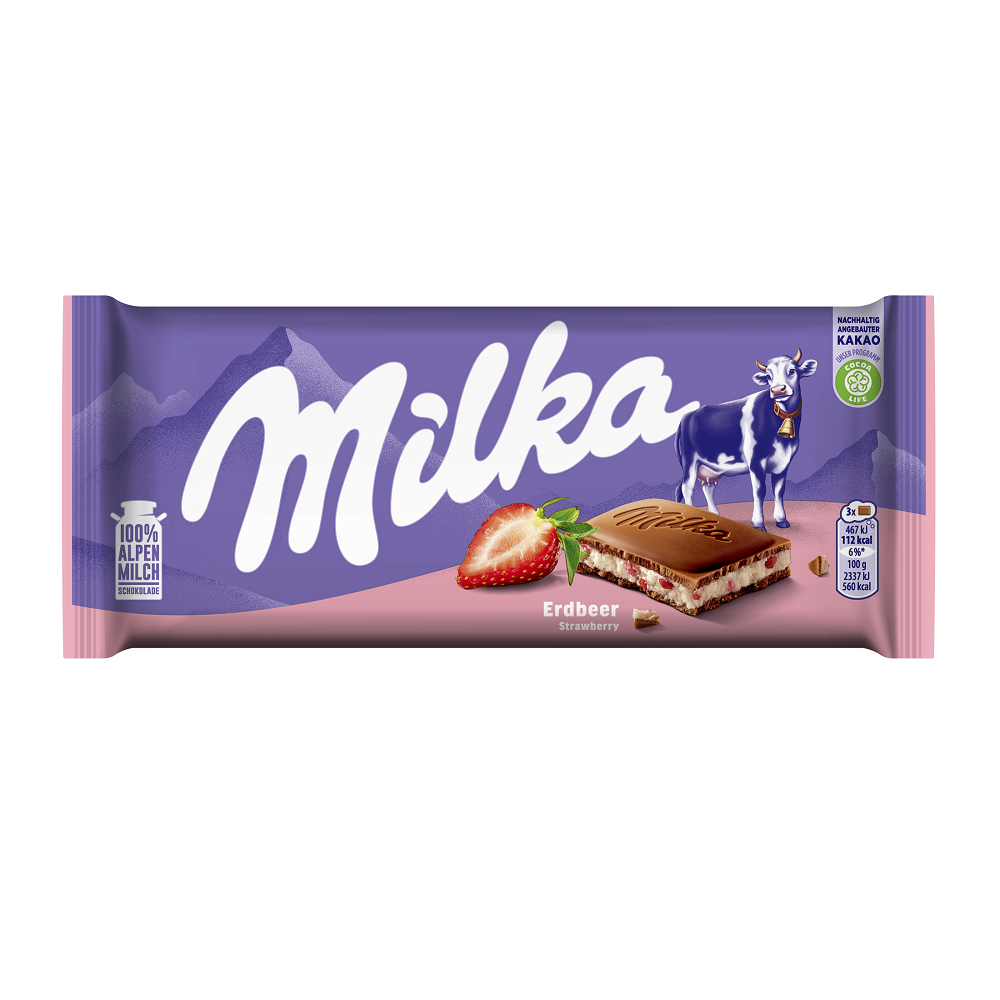 MILKA STRAWBERRY, , large