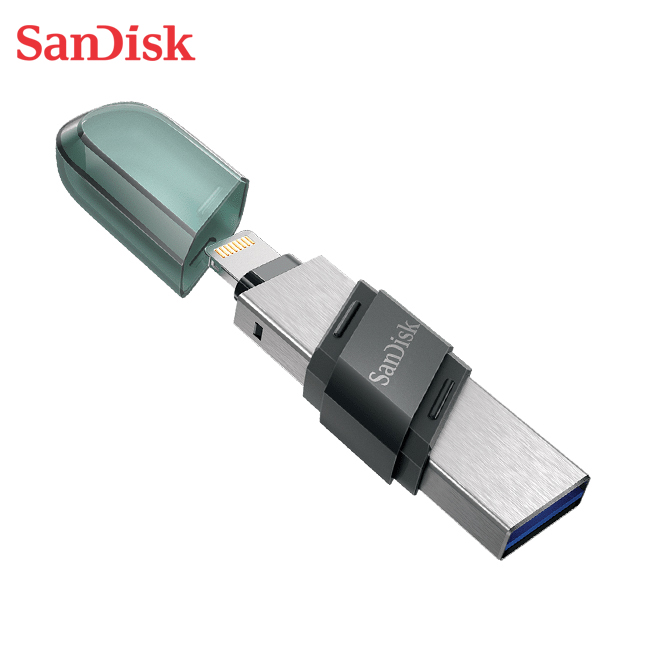 【SanDisk】iXpand 64G 翻轉 OTG USB 3.1 隨身碟 iPhone / iPad 適用, , large
