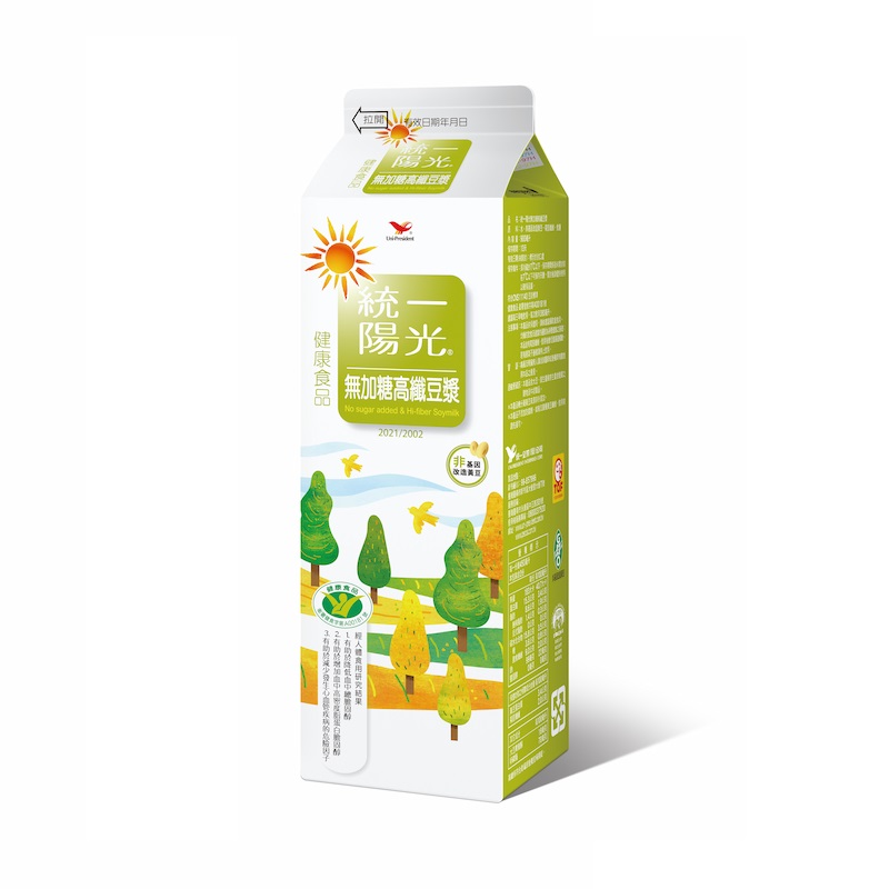 統一陽光無加糖高纖豆漿900ml※實際到貨效期約4天以上