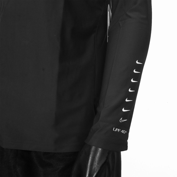 Nike Essential 男 防曬衣 外套 快速排水 防紫外線 UPF40 黑 [NESSE556-001], , large
