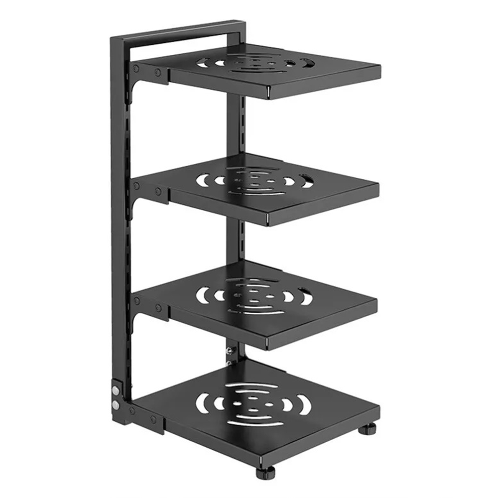 【SV61263】三層檯面款 多層鍋具置物架 角落收納架 下水槽櫥櫃收納