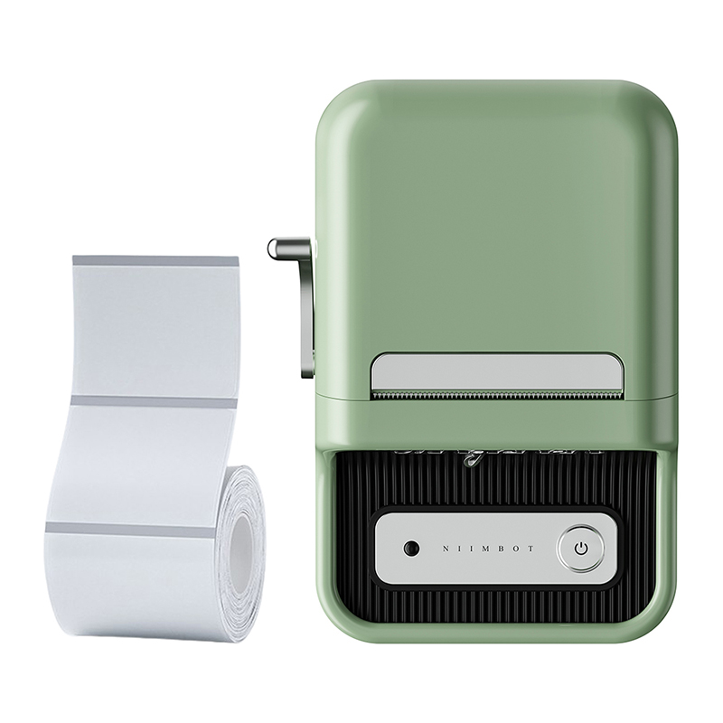 [精臣Niimbot]B21_PRO 標籤機組（內含一組白色標籤紙） 熱感應標籤機&mdash;綠色