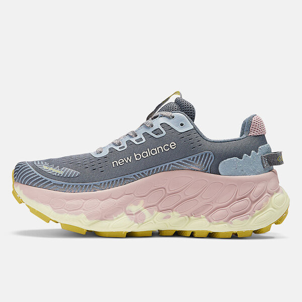 New Balance Fresh Foam X More Trail 女 慢跑鞋 D寬楦 灰粉 [WTMORCC3], , large