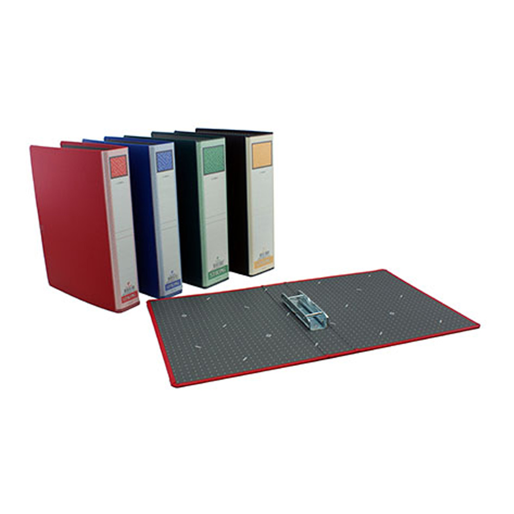 自強牌 A4 二孔管夾 12入 / 箱 35 藍色