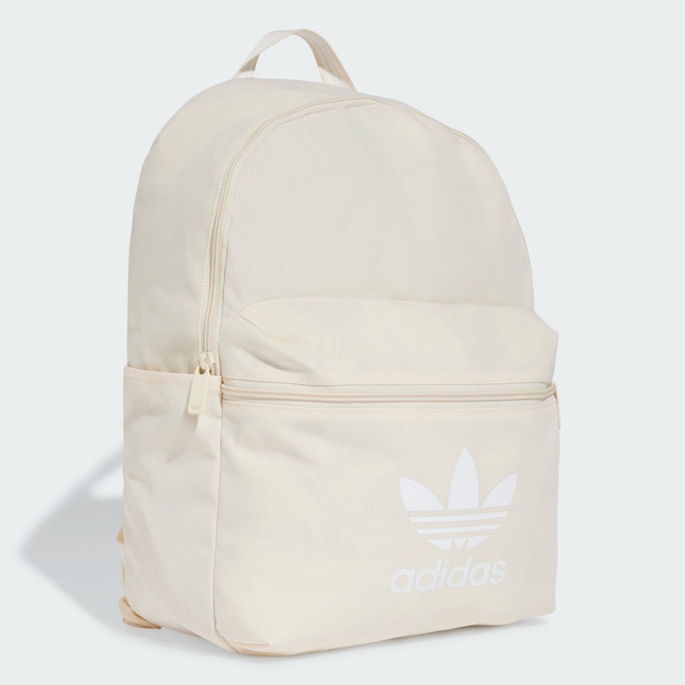 [秉宸] ADIDAS ADICOLOR BACKPK 後背包 米白 IX7459, , large