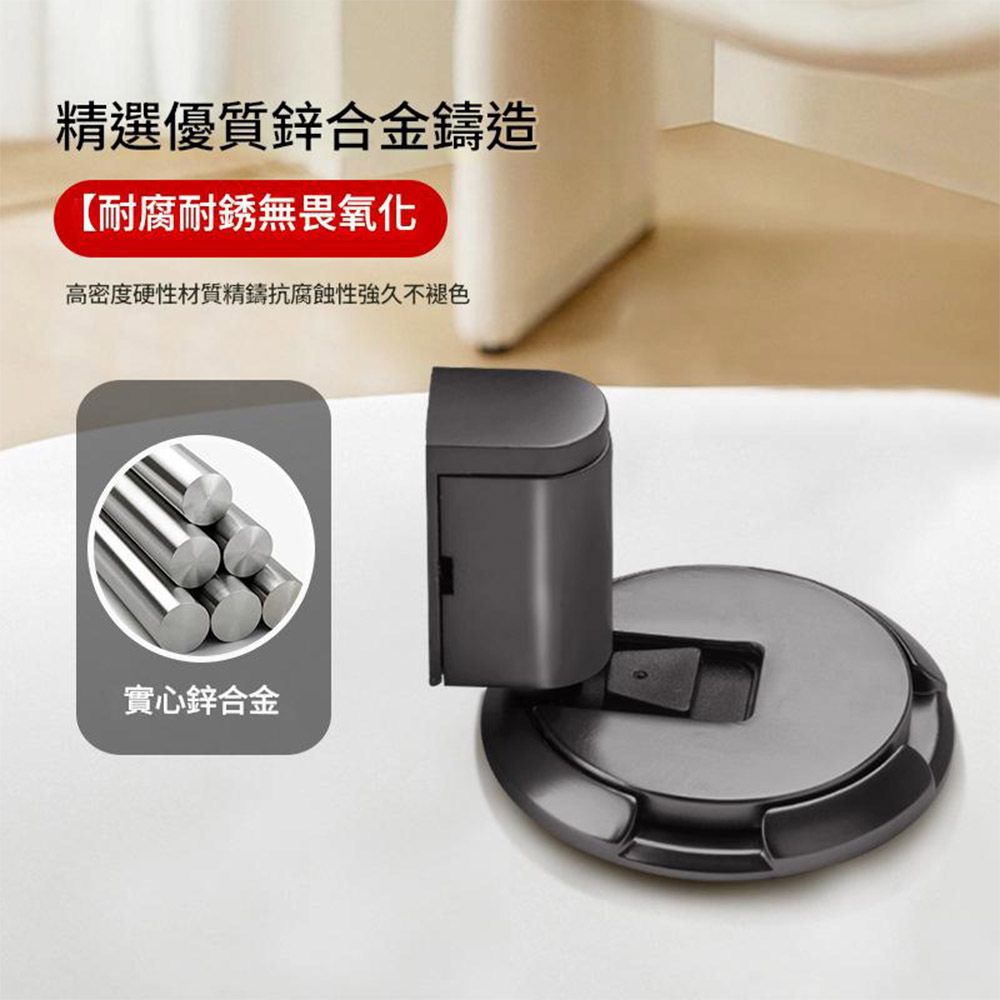 強力抗風機械門擋-黑色, , large