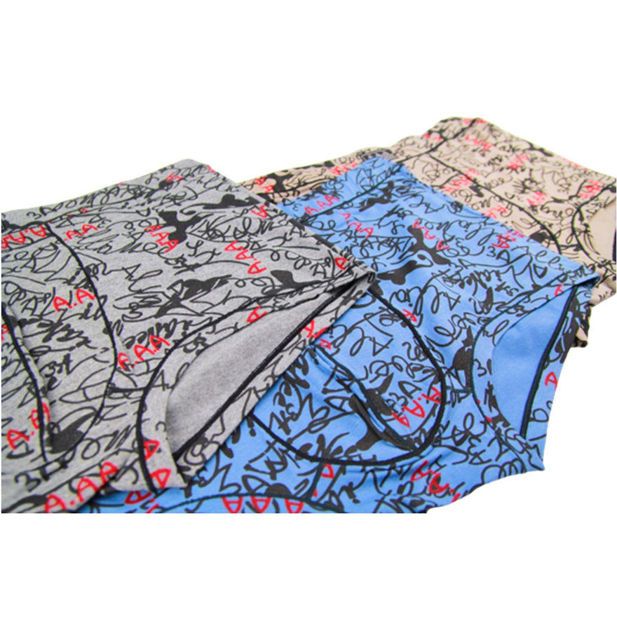 Men's Underpants, 水藍色, large